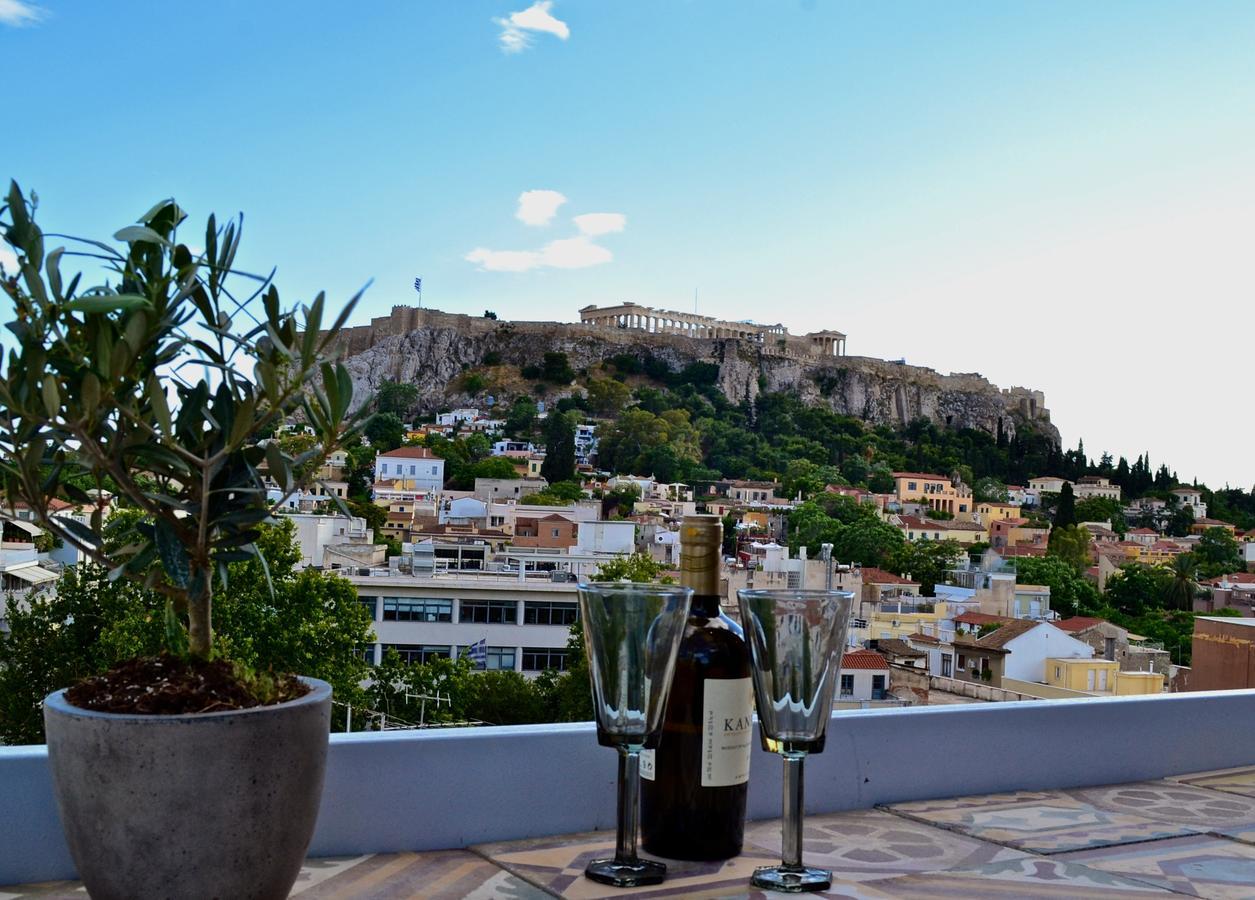 شقة Hidesign Athens Acropolis Luxury Penthouse In Plaka المظهر الخارجي الصورة