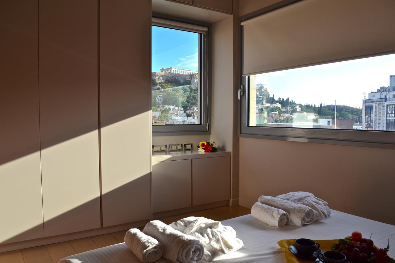 شقة Hidesign Athens Acropolis Luxury Penthouse In Plaka المظهر الخارجي الصورة