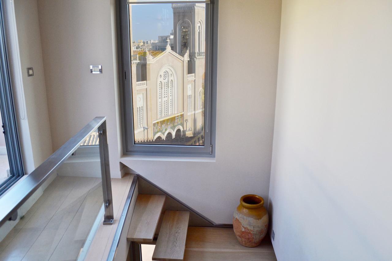 شقة Hidesign Athens Acropolis Luxury Penthouse In Plaka المظهر الخارجي الصورة