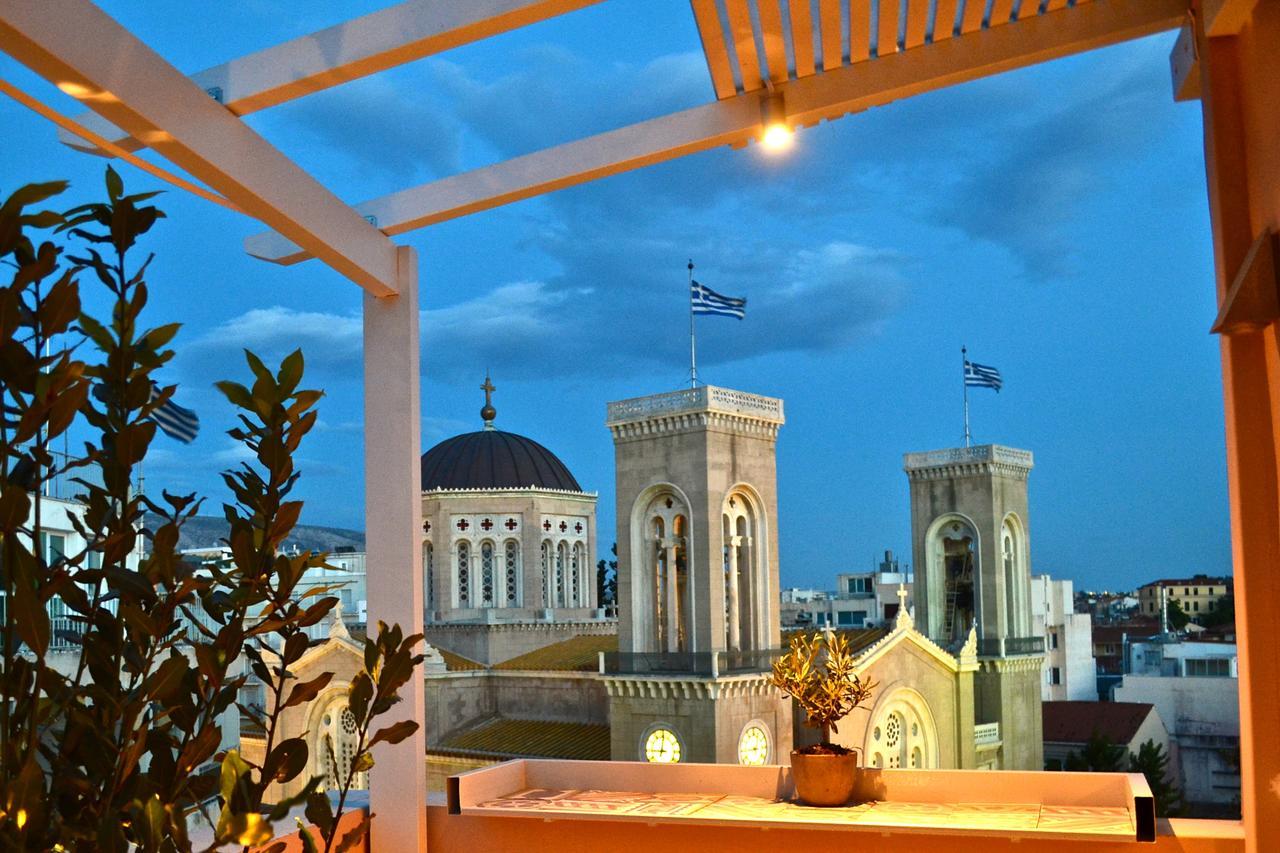 شقة Hidesign Athens Acropolis Luxury Penthouse In Plaka المظهر الخارجي الصورة